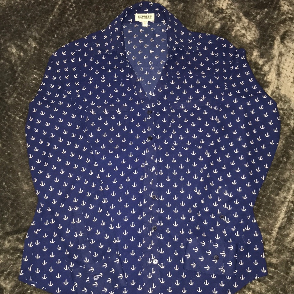 EXPRESS “The Portifino” Shirt XS 🌺